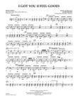 I Got You (I Feel Good) - Percussion 1