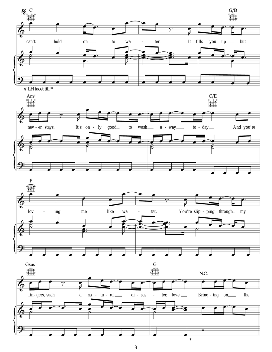 The Flood The Flood Acoustic Guitar scores gallery preview page 3