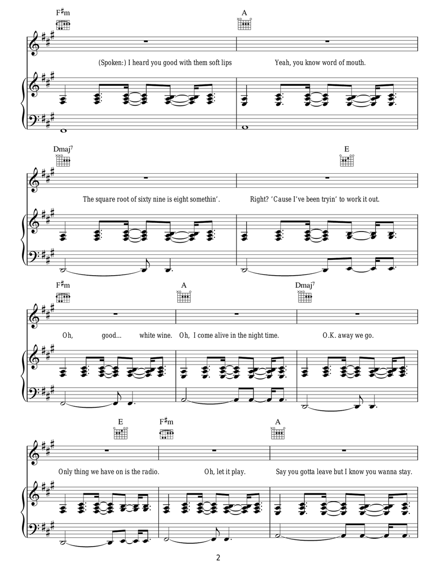 What's My Name? Acoustic Guitar scores gallery preview page 2
