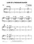 Land Of A Thousand Dances - Piano