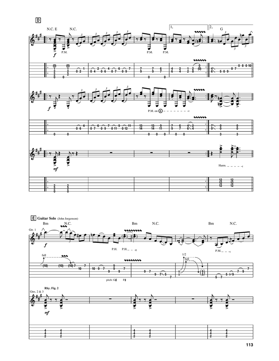 Highlander Boogie Highlander Boogie Acoustic Guitar scores gallery preview page 4