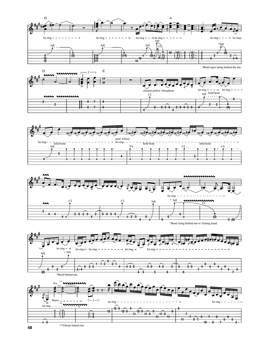 Orange Blossom Special Orange Blossom Special Acoustic Guitar scores gallery preview page 6