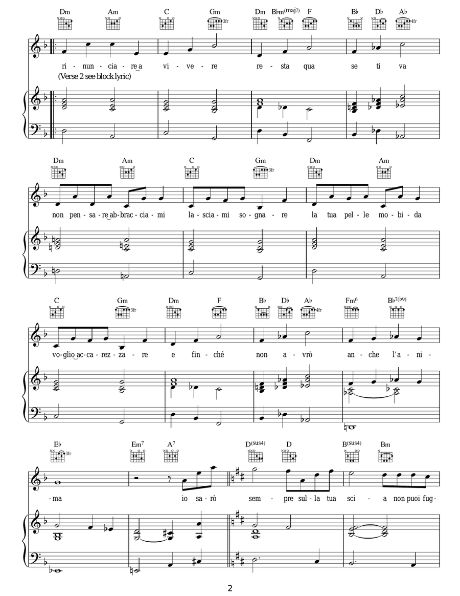 Cantico Cantico Acoustic Guitar scores gallery preview page 2