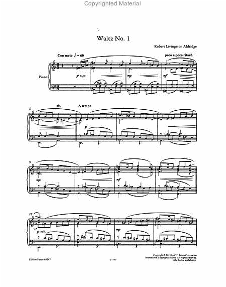 Three Waltzes Three Waltzes Piano Solo scores gallery preview page 2