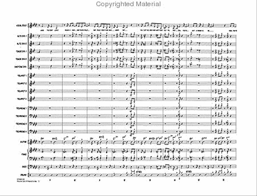 You've Got a Friend in Me (Key: A-flat) Jazz Ensemble scores gallery preview page 3