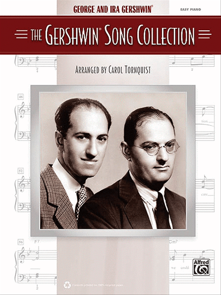 The Gershwin Song Collection Easy Piano scores gallery preview page 1