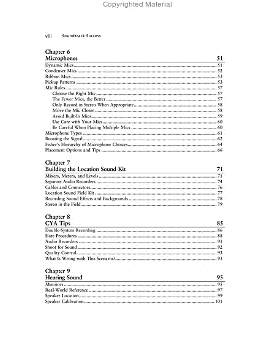 Soundtrack Success -- A Digital Storyteller's Guide to Audio Post-Production Textbook scores gallery preview page 4