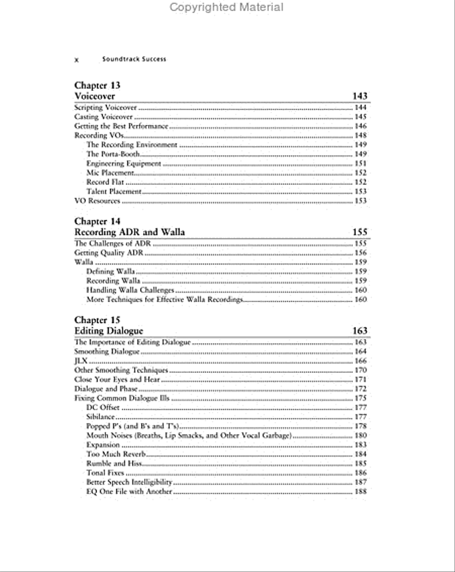 Soundtrack Success -- A Digital Storyteller's Guide to Audio Post-Production Textbook scores gallery preview page 6