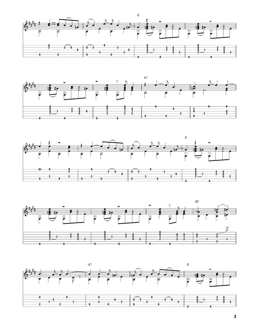 Mystery Train Mystery Train Acoustic Guitar scores gallery preview page 3