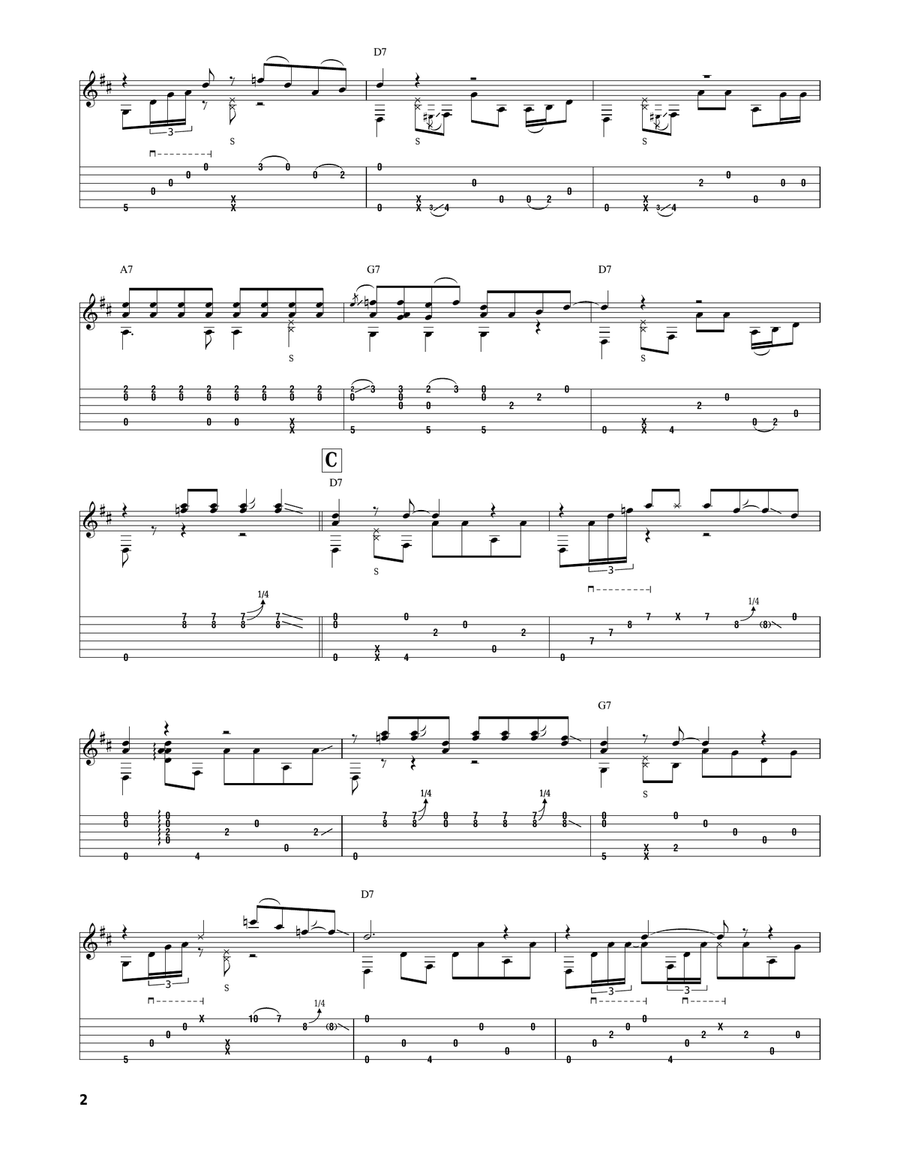 Hound Dog Hound Dog Acoustic Guitar scores gallery preview page 2