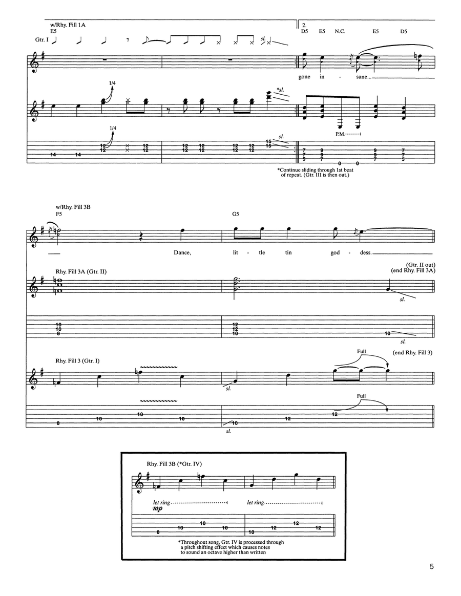 The Memory Remains The Memory Remains Acoustic Guitar scores gallery preview page 5