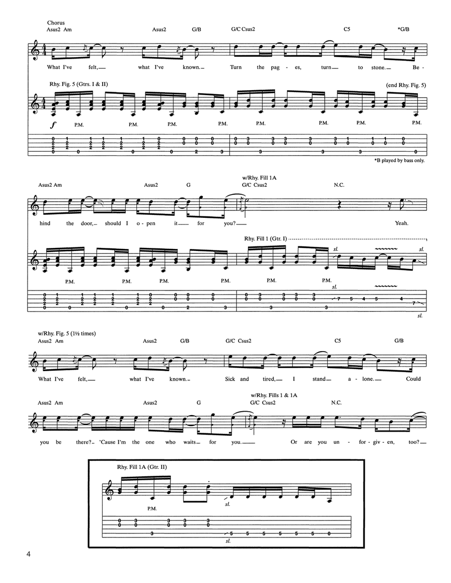 The Unforgiven II The Unforgiven II Acoustic Guitar scores gallery preview page 4
