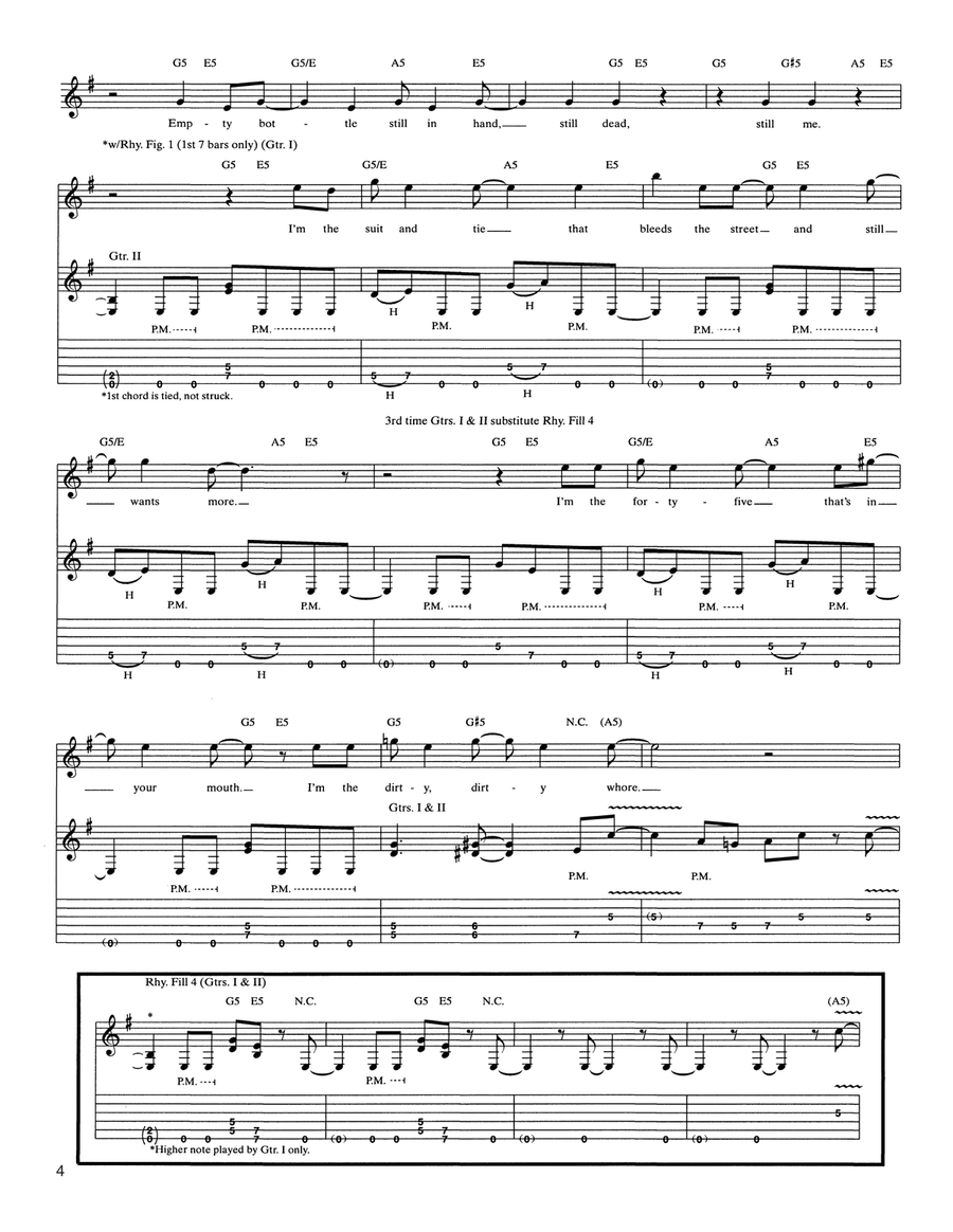Prince Charming Prince Charming Acoustic Guitar scores gallery preview page 4