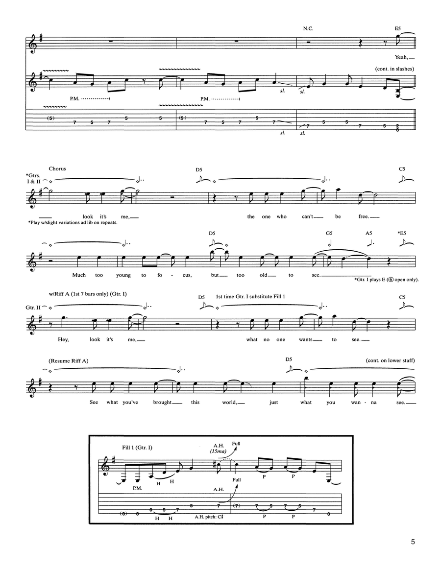 Prince Charming Prince Charming Acoustic Guitar scores gallery preview page 5