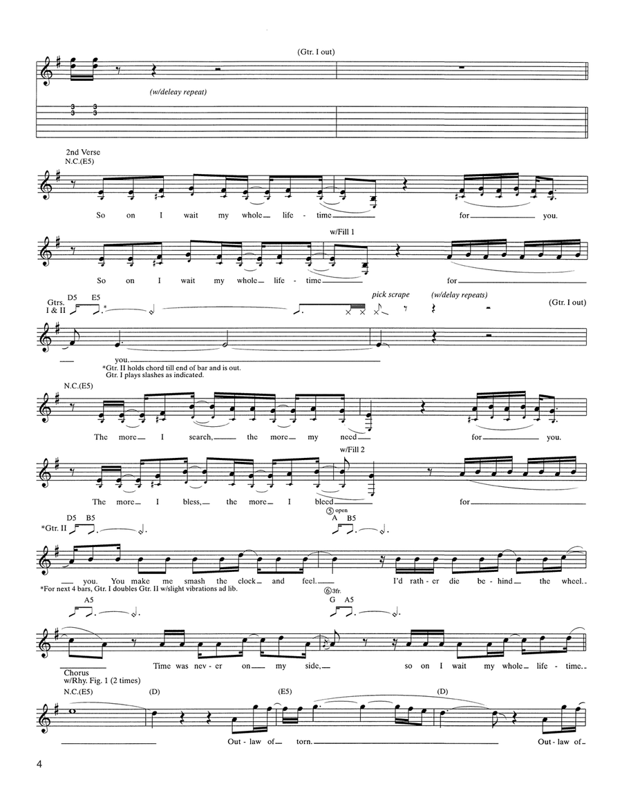The Outlaw Torn The Outlaw Torn Acoustic Guitar scores gallery preview page 4
