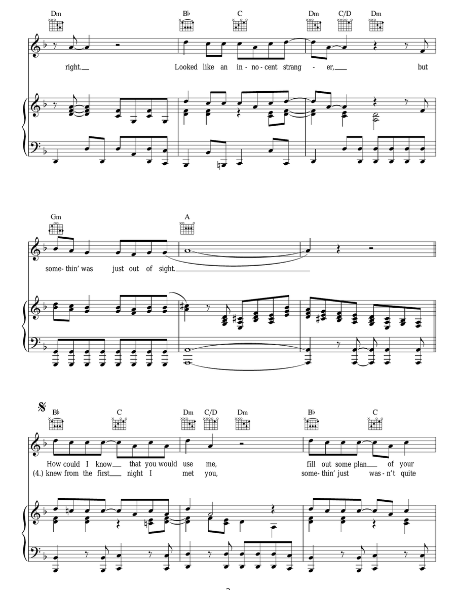 If It Wasn't For Bad Acoustic Guitar scores gallery preview page 2