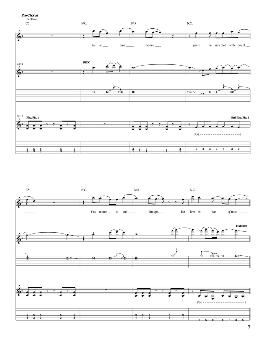 When Skeletons Live When Skeletons Live Acoustic Guitar scores gallery preview page 3
