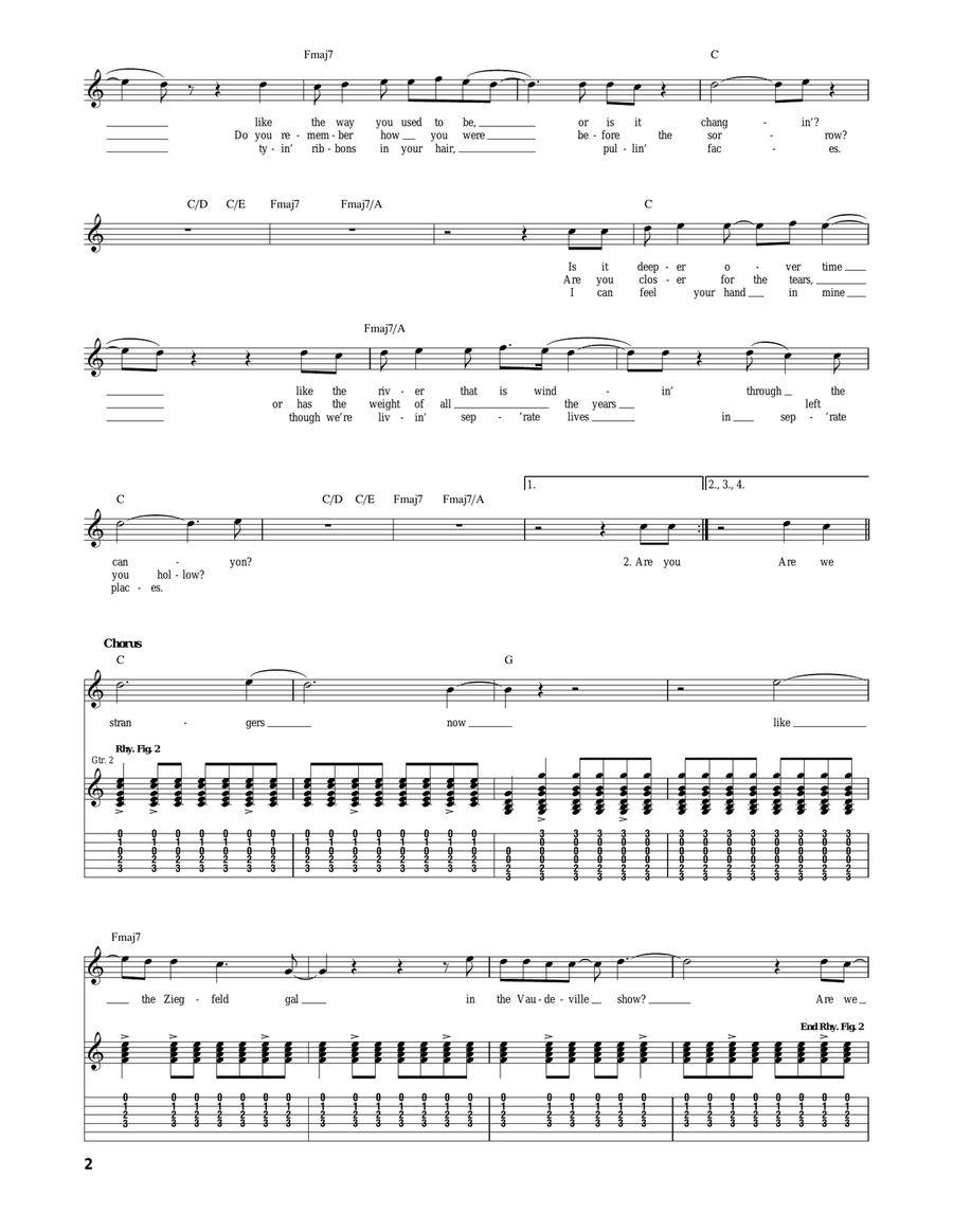Like Rock And Roll And Radio Acoustic Guitar scores gallery preview page 2