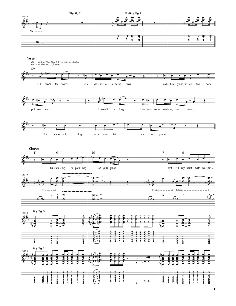 Repo Man Repo Man Acoustic Guitar scores gallery preview page 3