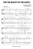 For The Beauty Of The Earth [Classical version] (arr. Phillip Keveren)