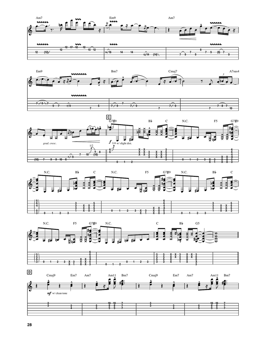 Freedom Freedom Acoustic Guitar scores gallery preview page 2