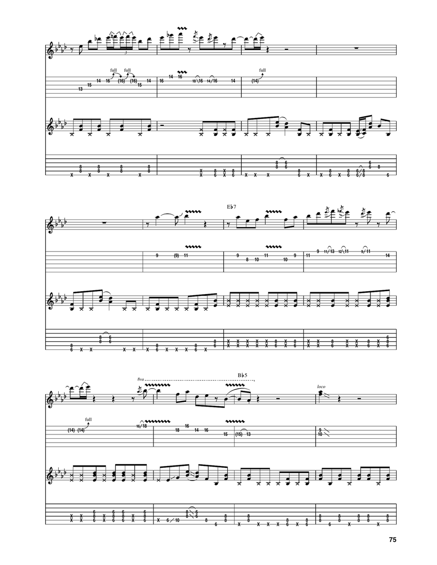 Comin' Up Comin' Up Acoustic Guitar scores gallery preview page 4