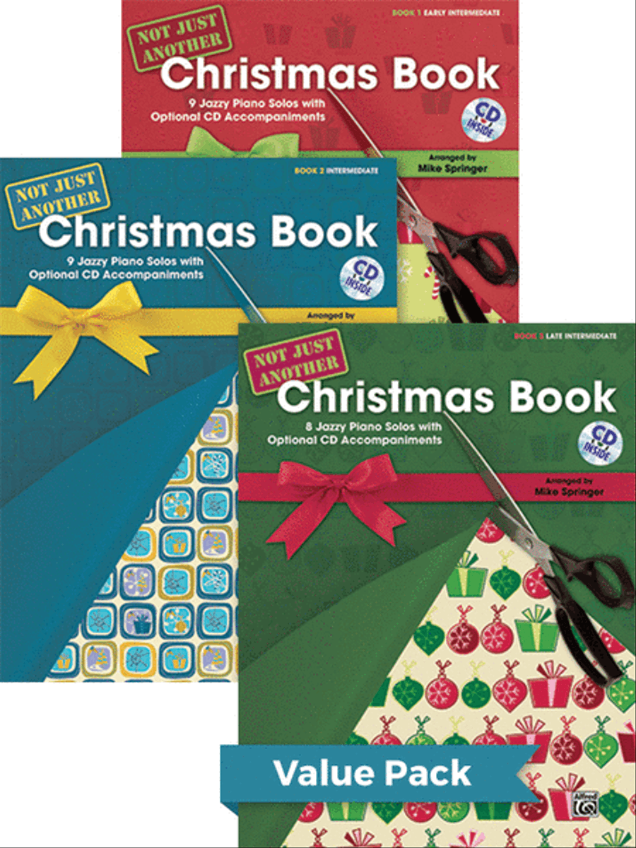 Not Just Another Christmas Book 1-3 (Value Pack) Piano Method scores gallery preview page 1