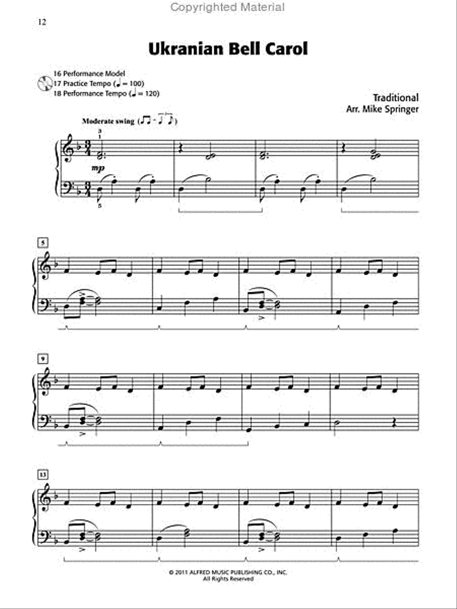 Not Just Another Christmas Book 1-3 (Value Pack) Piano Method scores gallery preview page 3
