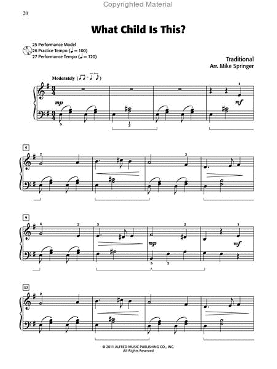 Not Just Another Christmas Book 1-3 (Value Pack) Piano Method scores gallery preview page 5