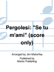 Pergolesi: 