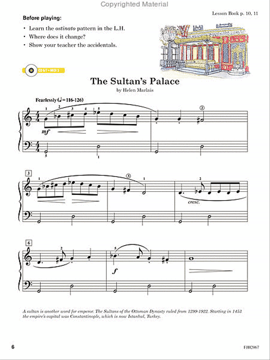 Succeeding at the Piano! , Recital Book, Grade 2B (NFMC) Piano Method scores gallery preview page 3