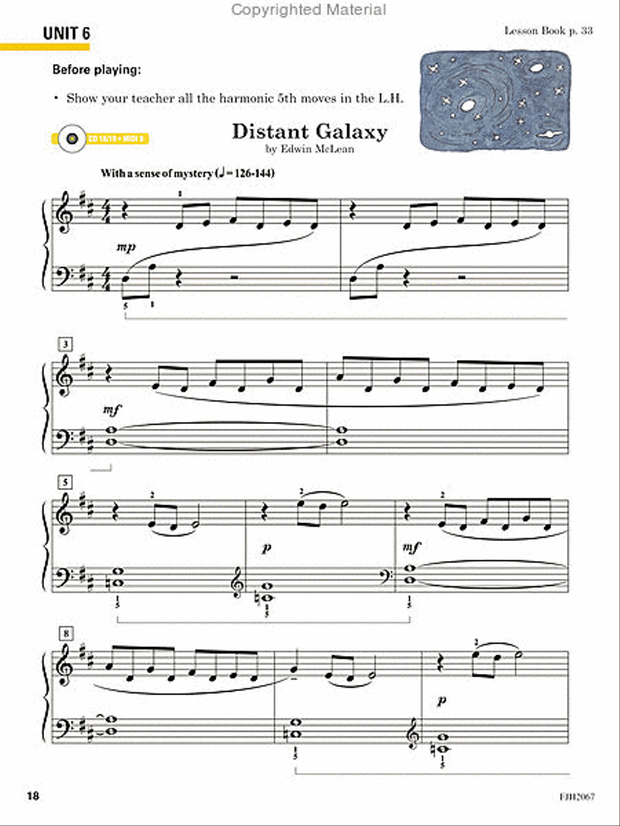 Succeeding at the Piano! , Recital Book, Grade 2B (NFMC) Piano Method scores gallery preview page 4
