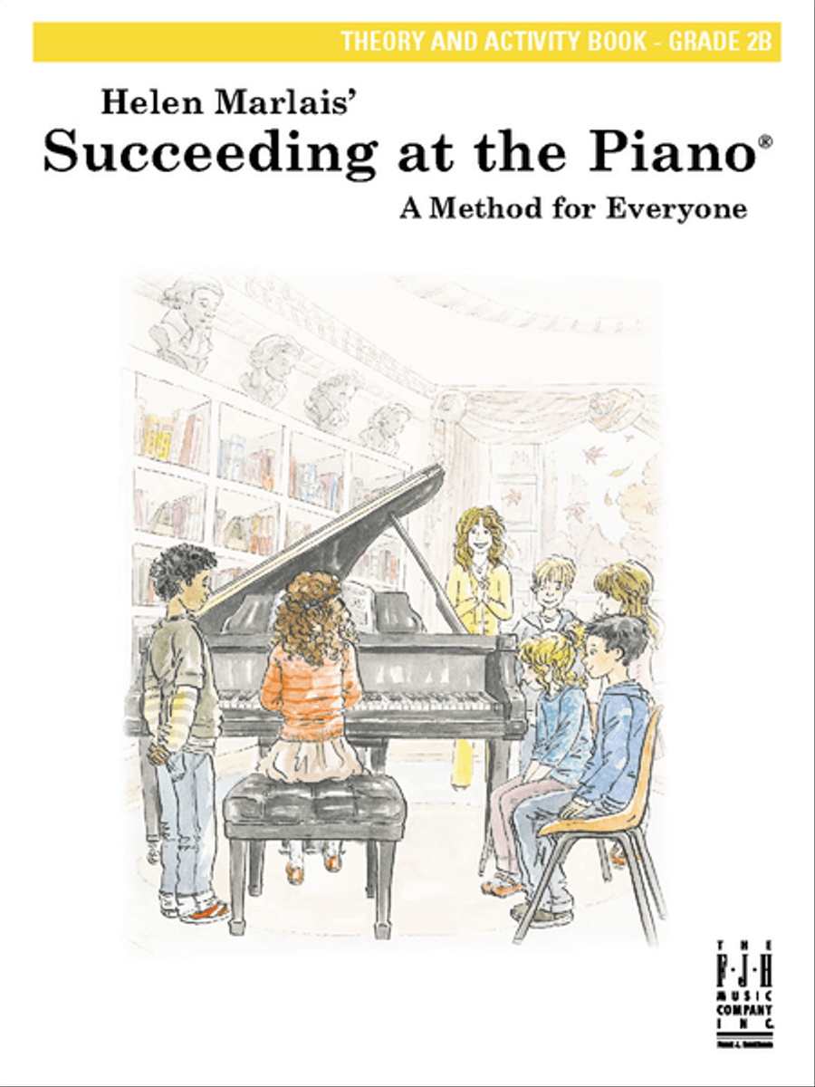 Succeeding at the Piano Theory and Activity Book, Grade 2B Piano Method scores gallery preview page 1