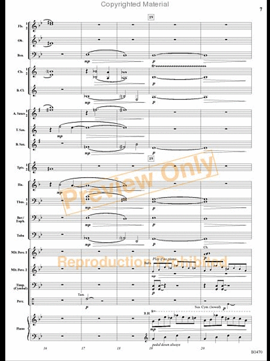 Apparitions Apparitions Concert Band scores gallery preview page 5