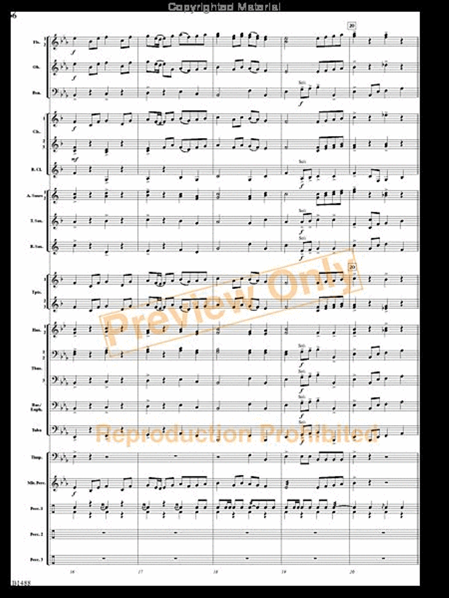 Spring River Fantasy Spring River Fantasy Concert Band scores gallery preview page 5