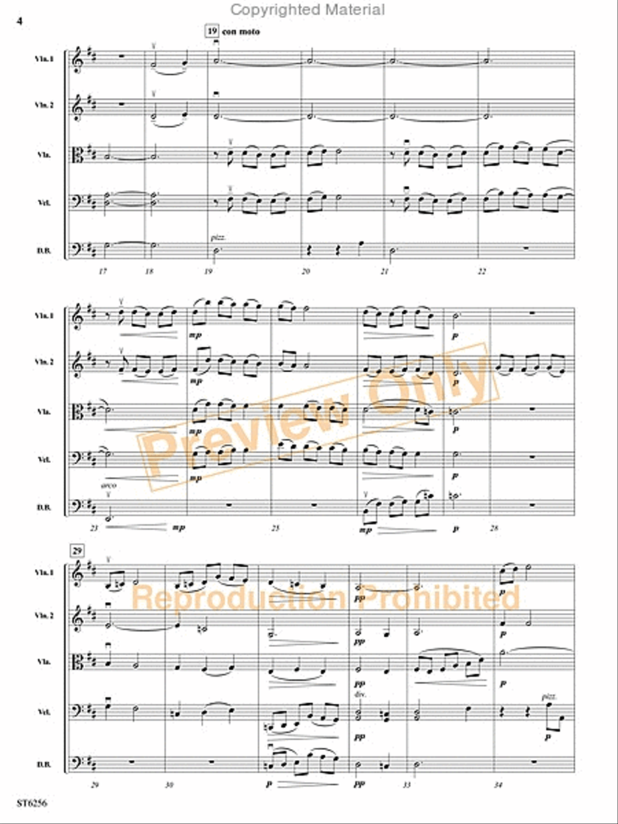 Dreaming Dreaming String Orchestra scores gallery preview page 3