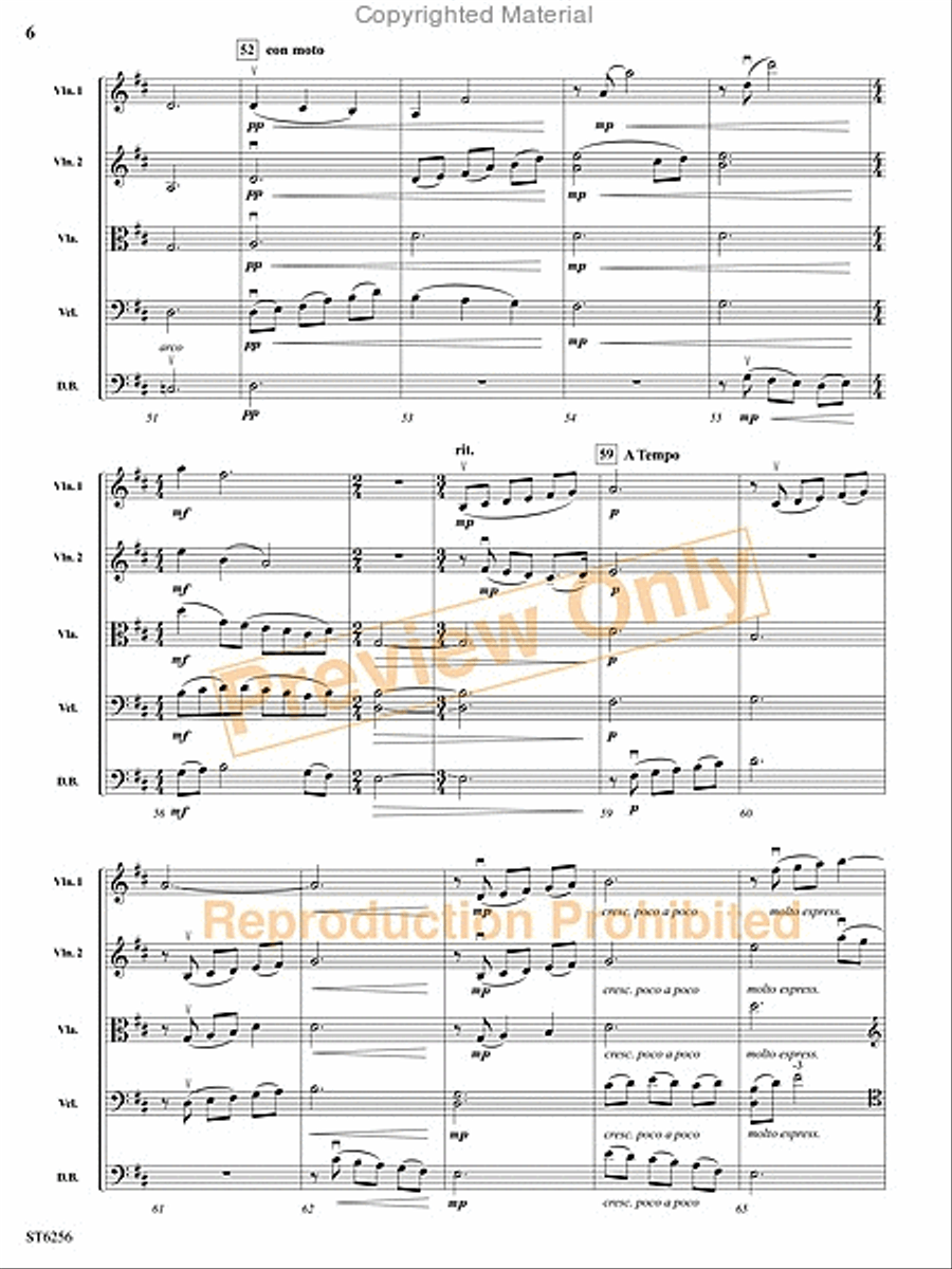 Dreaming Dreaming String Orchestra scores gallery preview page 5