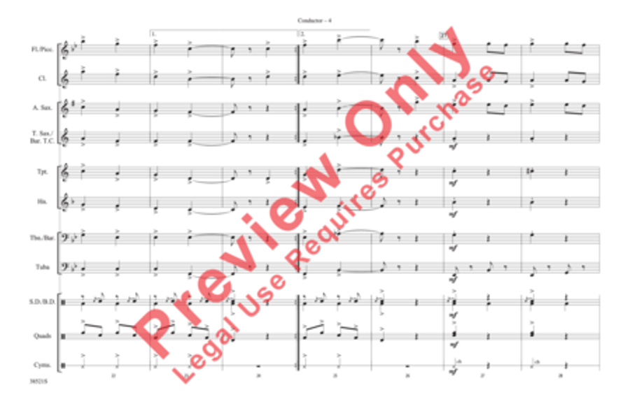That's Entertainment That's Entertainment Marching Band scores gallery preview page 5