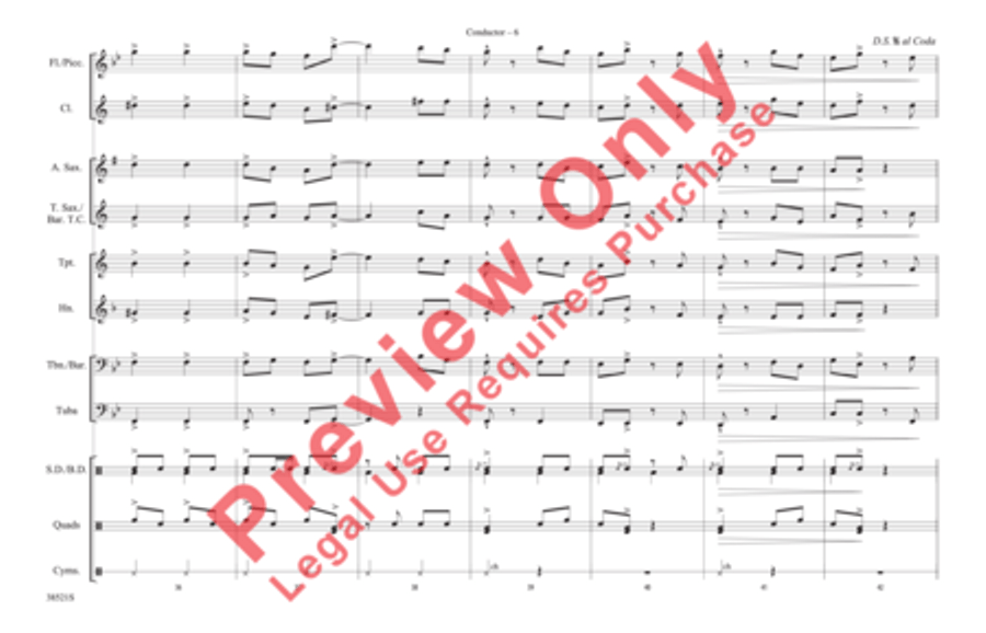 That's Entertainment That's Entertainment Marching Band scores gallery preview page 7