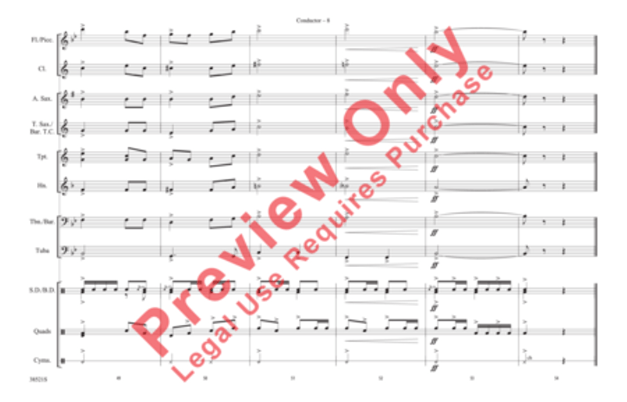 That's Entertainment That's Entertainment Marching Band scores gallery preview page 9