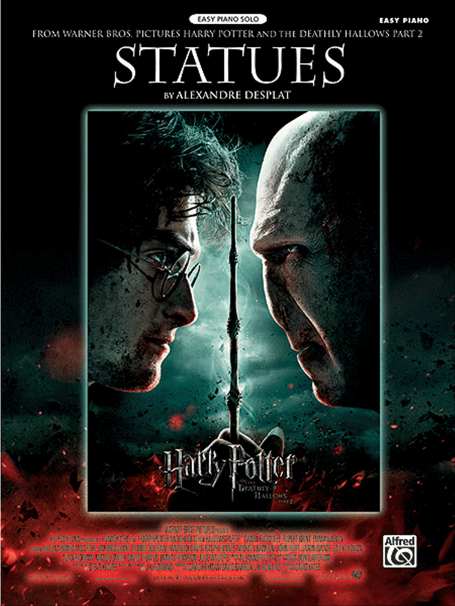 Statues (from Harry Potter and the Deathly Hallows, Part 2) Easy Piano scores gallery preview page 1