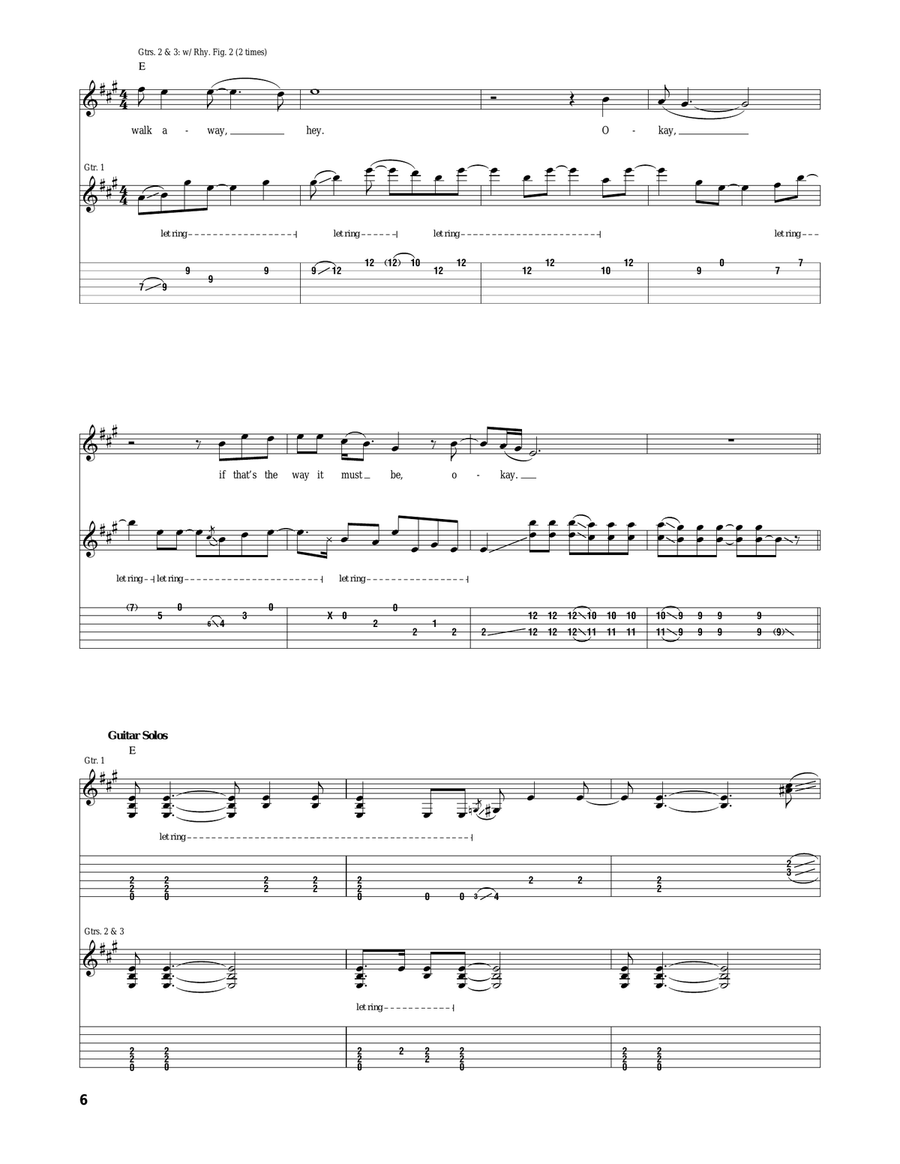 Oh, Pretty Woman Oh, Pretty Woman Acoustic Guitar scores gallery preview page 6