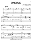 Think Of Me (from The Phantom Of The Opera)