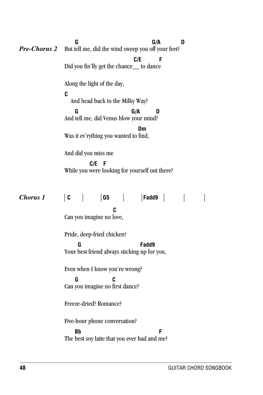 Drops Of Jupiter (Tell Me) Acoustic Guitar scores gallery preview page 3