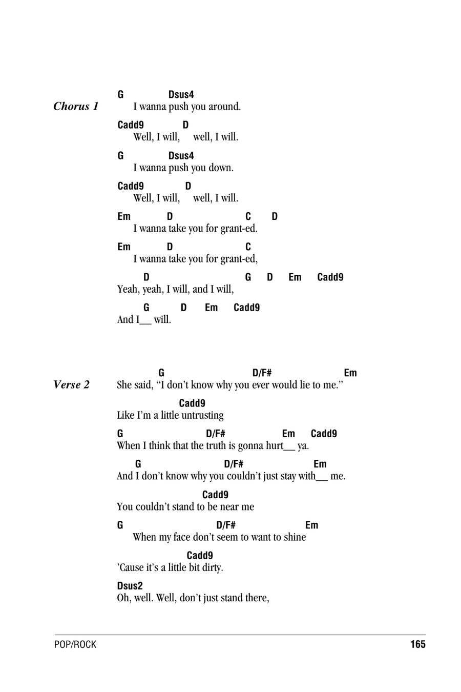 Push Push Acoustic Guitar scores gallery preview page 2