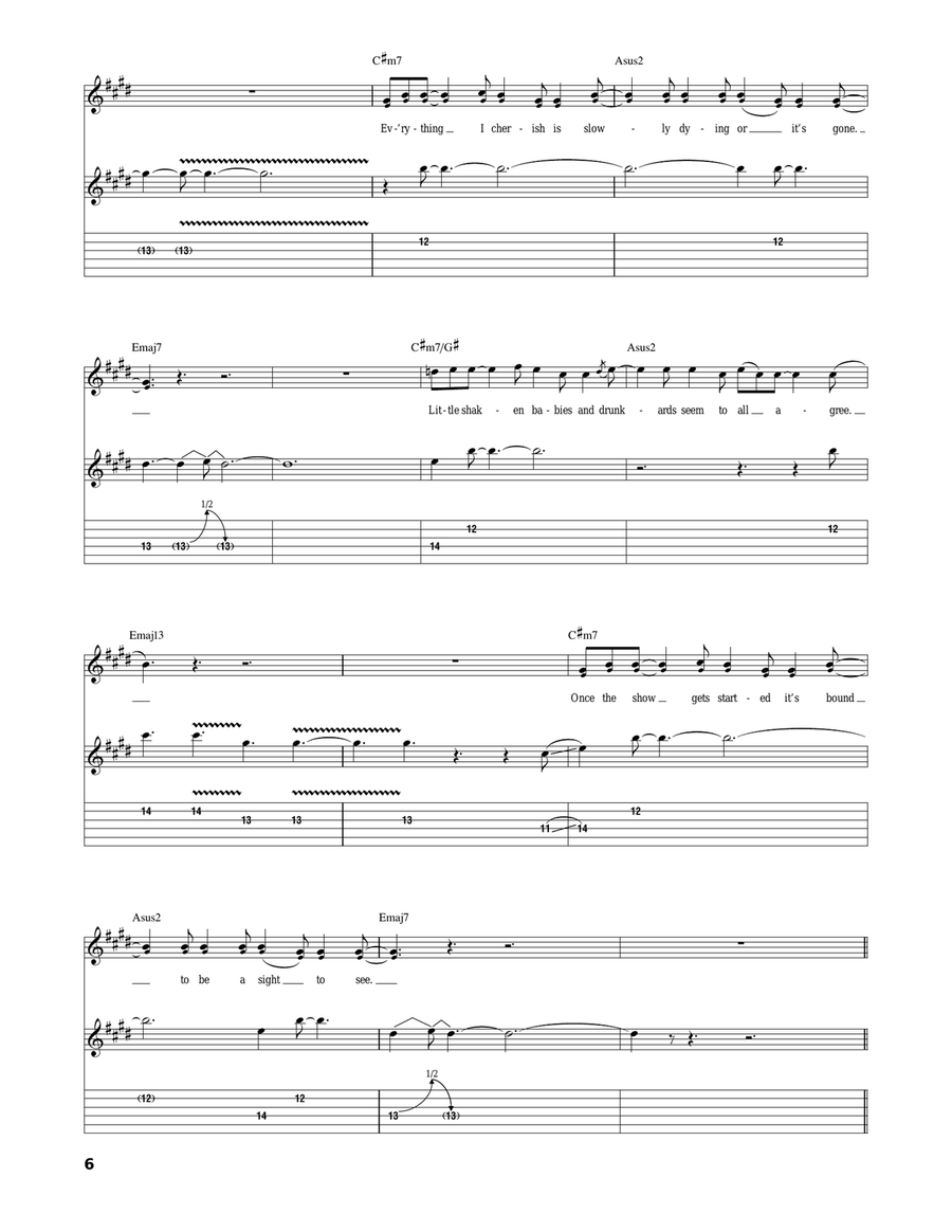 Pyro Pyro Acoustic Guitar scores gallery preview page 6