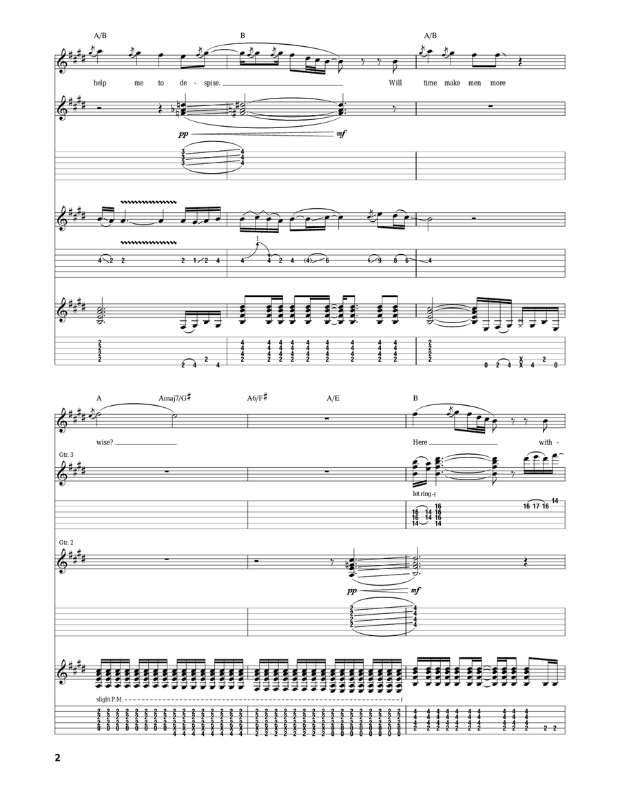 Shapes Of Things Shapes Of Things Acoustic Guitar scores gallery preview page 2