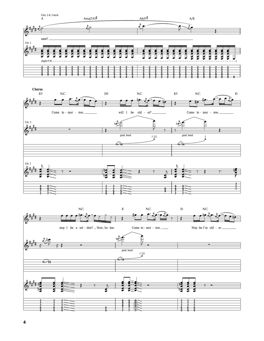 Shapes Of Things Shapes Of Things Acoustic Guitar scores gallery preview page 4