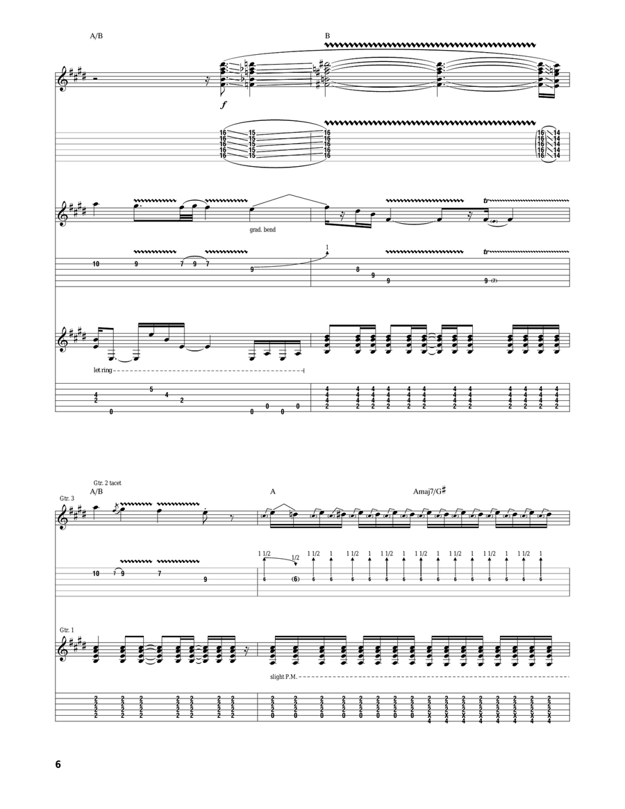 Shapes Of Things Shapes Of Things Acoustic Guitar scores gallery preview page 6