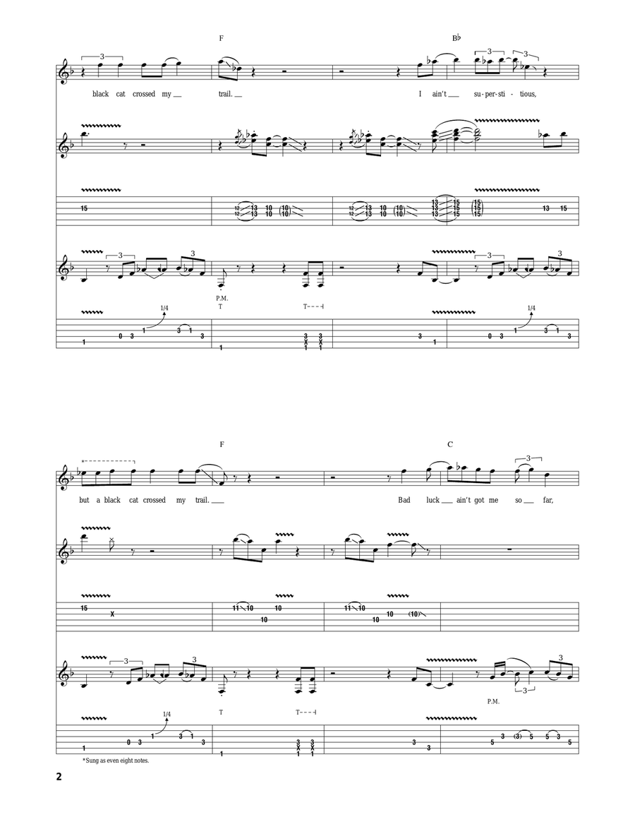 I Ain't Superstitious I Ain't Superstitious Acoustic Guitar scores gallery preview page 2
